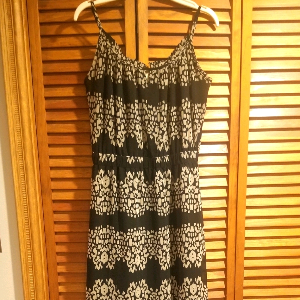 Banana Republic Printed Maxi Dress